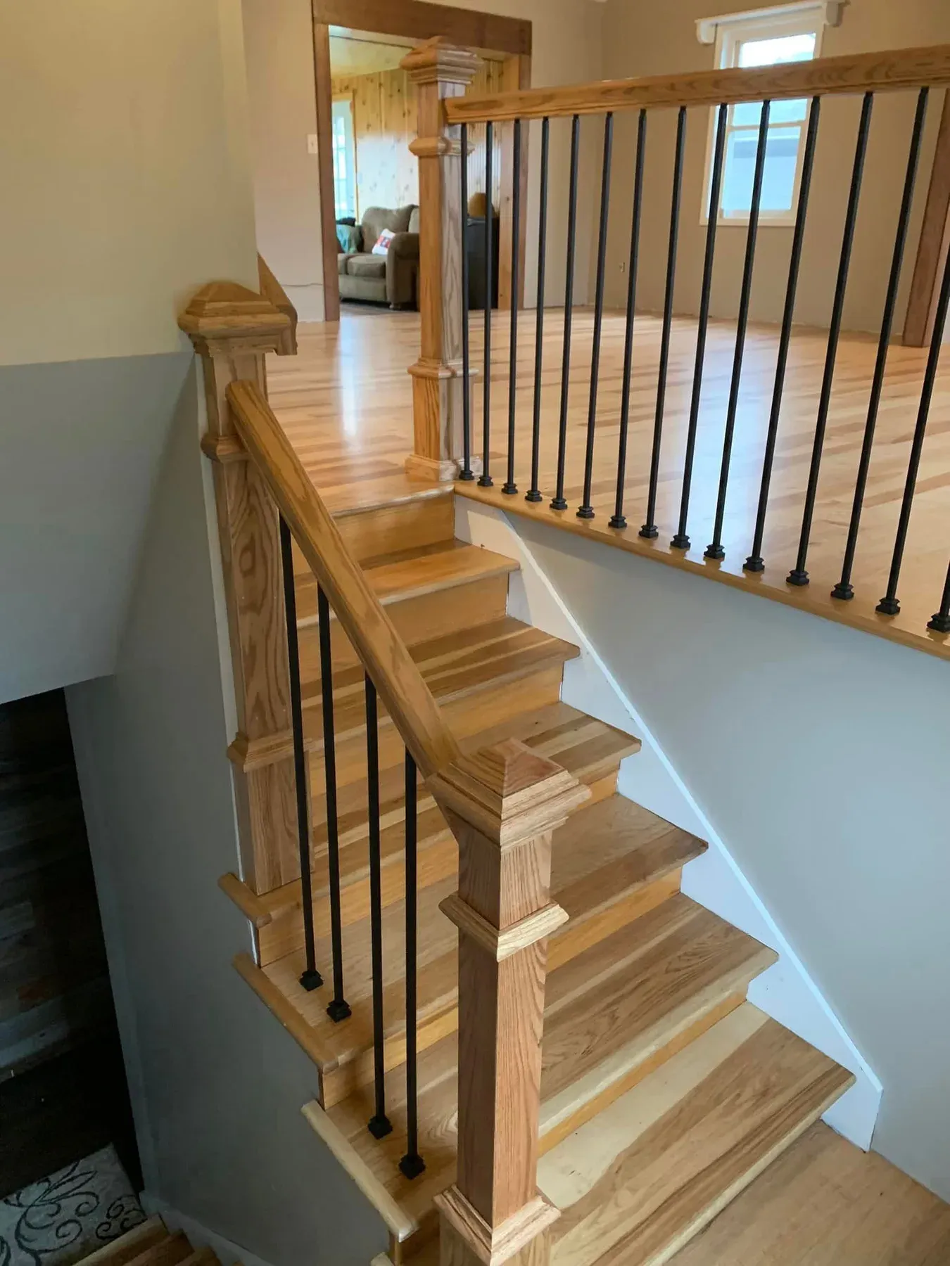 Custom Staircases & Handrails by Good Ol' Boy Hardwood Floors